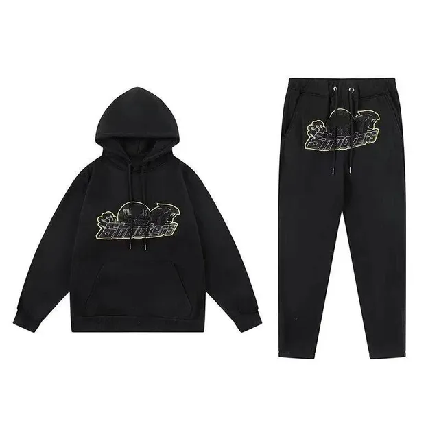 Sprayground Hoodie and Joggers Set Shooter Logo