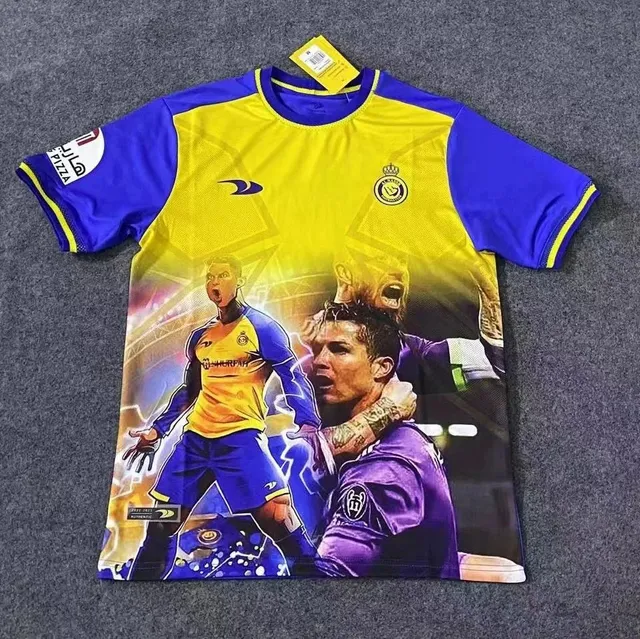 Al Nassr Home Jersey Cristiano Ronaldo Graphic Print