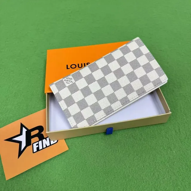 Louis Vuitton Damier Azur Wallet Checkerboard