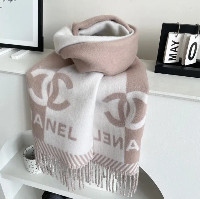 Chanel Logo Scarf