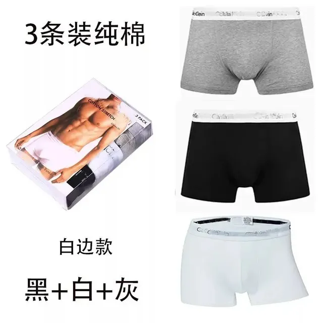 Calvin Klein Cotton Stretch Trunks 3-Pack