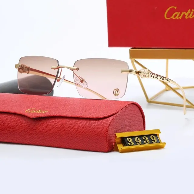 Cartier Sunglasses Rimless Square