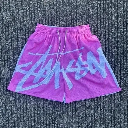 Stüssy Mesh Shorts Graffiti Logo