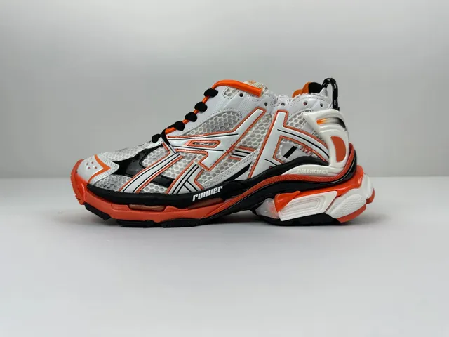 Balenciaga Speed Trainer White Orange Black