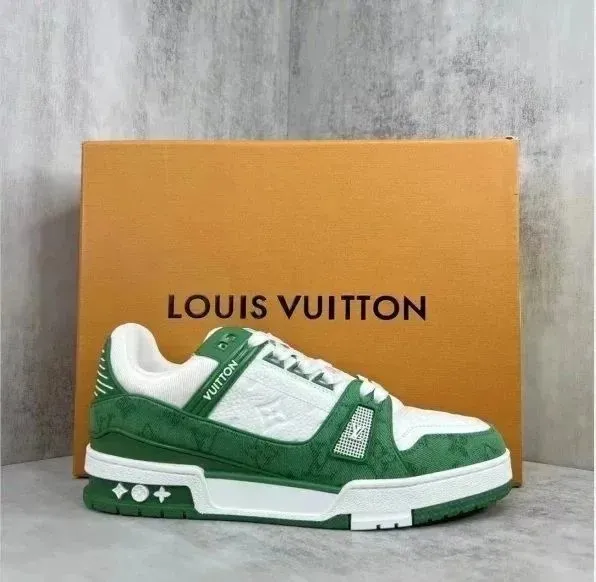 Louis Vuitton LV Trainer Monogram Green Green/White