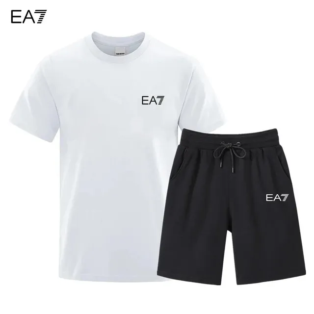 Emporio Armani T-Shirt and Shorts Set EA7 Logo