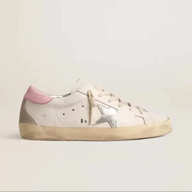 Golden Goose Superstar Metallic Star Pink