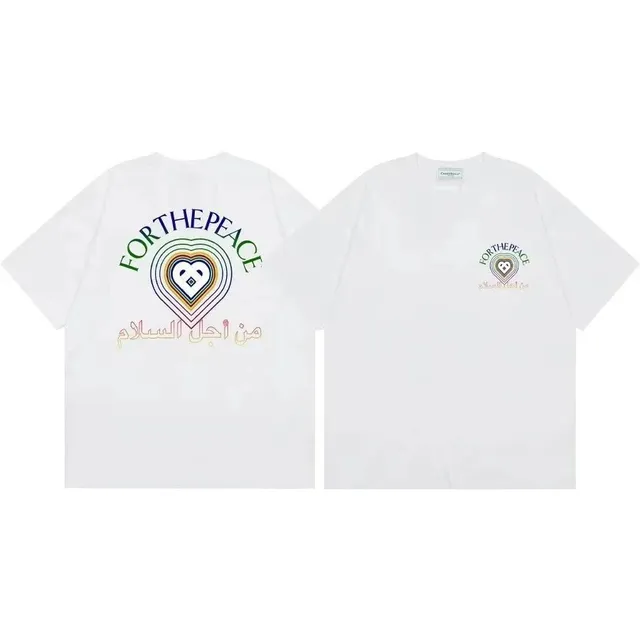 Casablanca T-Shirt For The Peace Heart