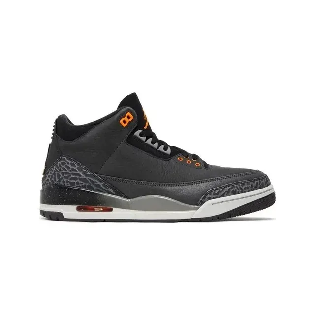 Air Jordan 3 Low Black Orange