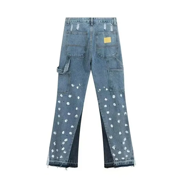 Levi's 501 Jeans Paint-Splatter Distressed