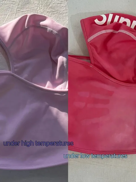 Supreme Box Logo Bralette Thermochromic