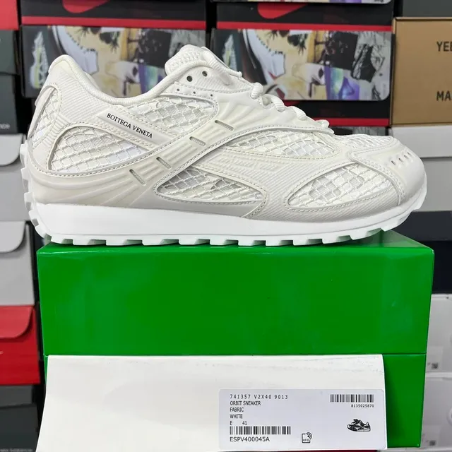 Bottega Veneta Orbit Sneaker White