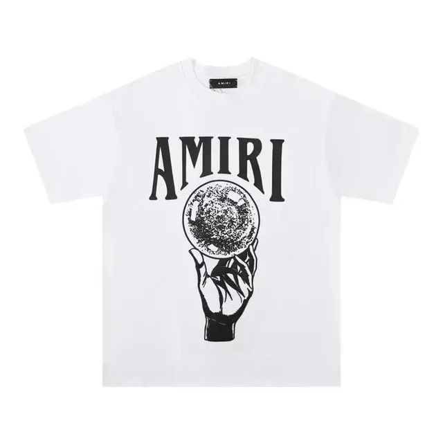 Amiri Graphic Tee Crystal Ball Print