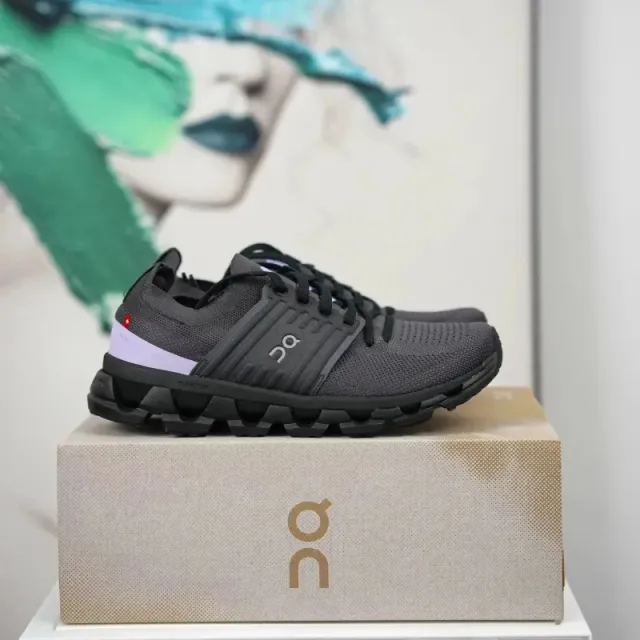On Cloudmonster Grey Black