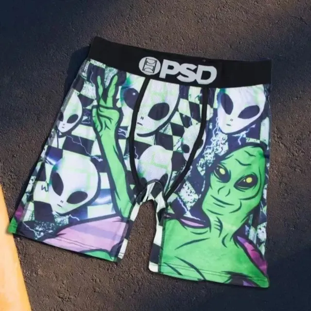 PSD Boxer Briefs Alien Print