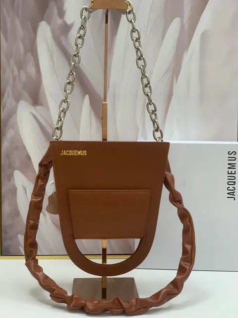 Jacquemus Le Chiquito Ruched Chain Strap