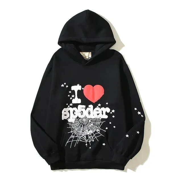 Sp5der Hoodie I Love Spider Web