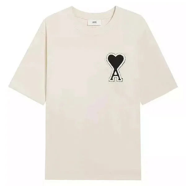 Heart Logo T-Shirt Off-White Heart A Patch