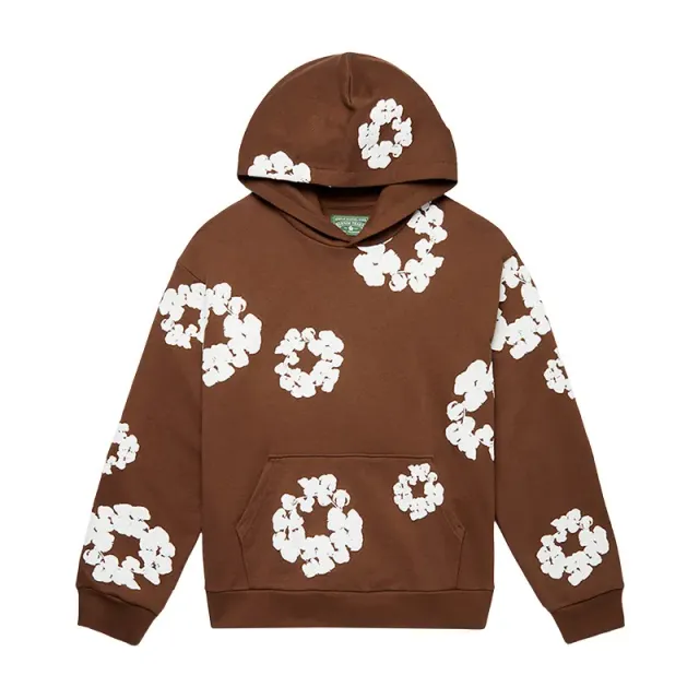 Denim Tears Hoodie Floral Print