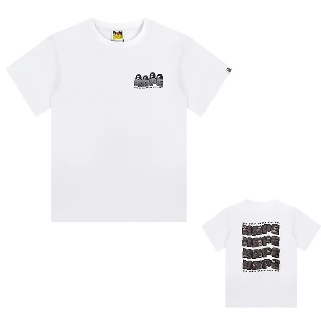 BAPE Graphic T-Shirt Ape Head Print