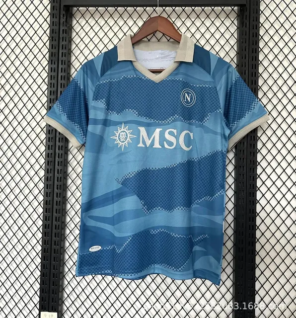 Napoli Home Jersey MSC Sponsor Edition