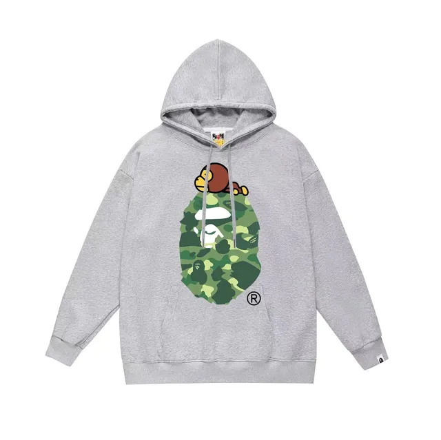 BAPE Shark Hoodie Camo Ape Head