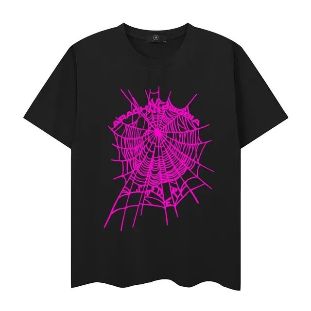 Sp5der Spiderweb Tee Neon Spiderweb Print