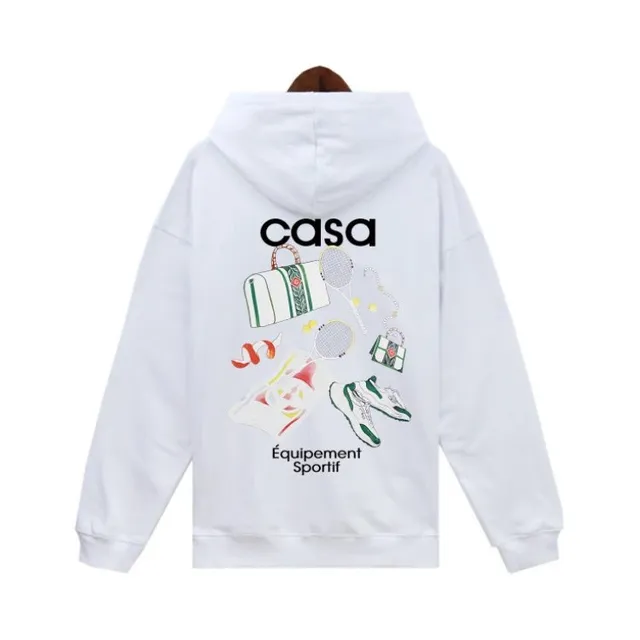 Casablanca Hoodie Sportif Graphic