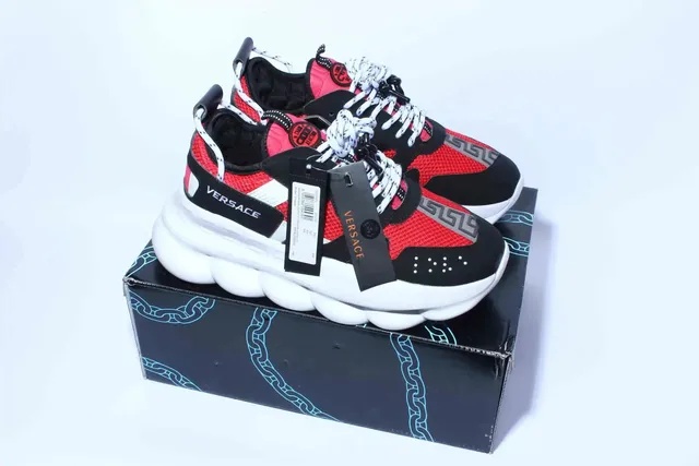 Versace Speed Trainer Greca Logo