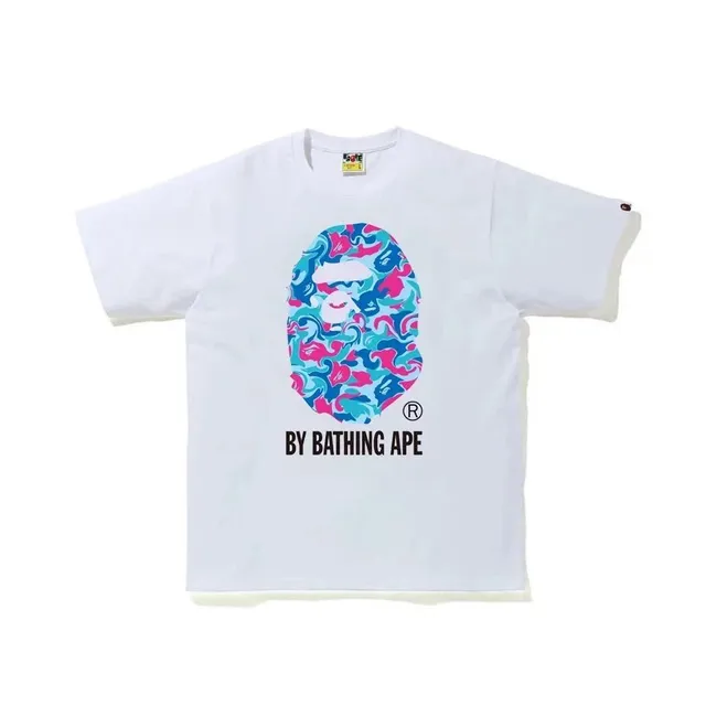 BAPE Shark Tee Camouflage Ape Head