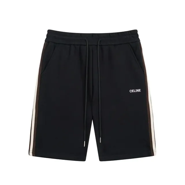 Celine Track Shorts Side Stripe