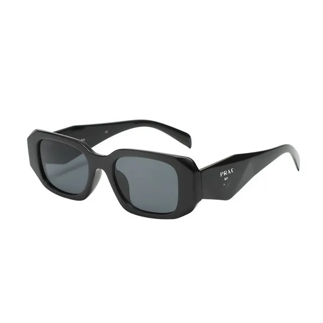 Prada Rectangle Sunglasses Matte Black