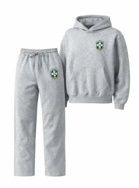 Nike Hoodie and Joggers Set Brazil CBF Crest