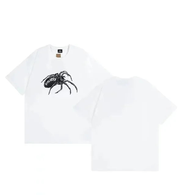 Stüssy Spider Graphic Tee Black Spider Print