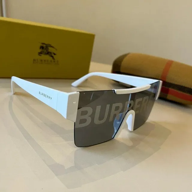 Burberry Shield Sunglasses Logo Print