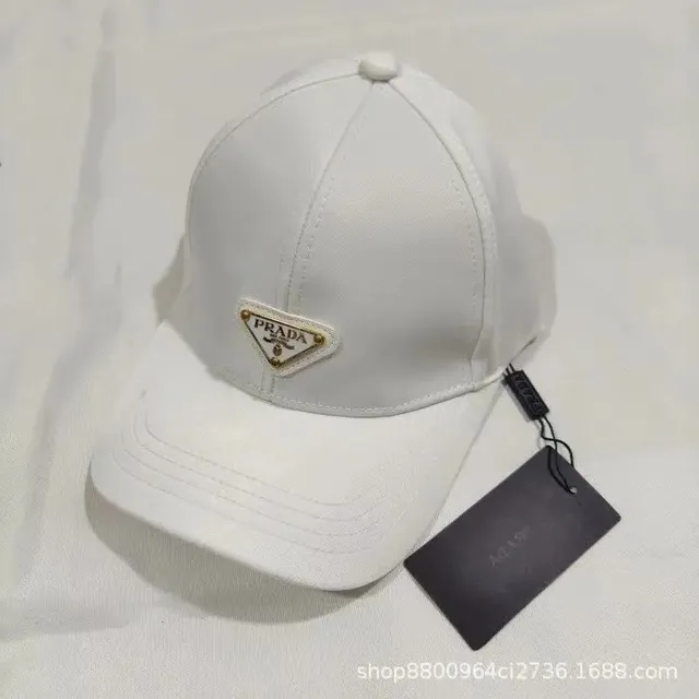 Prada Baseball Cap Triangle Logo