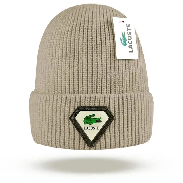 Lacoste Ribbed Beanie