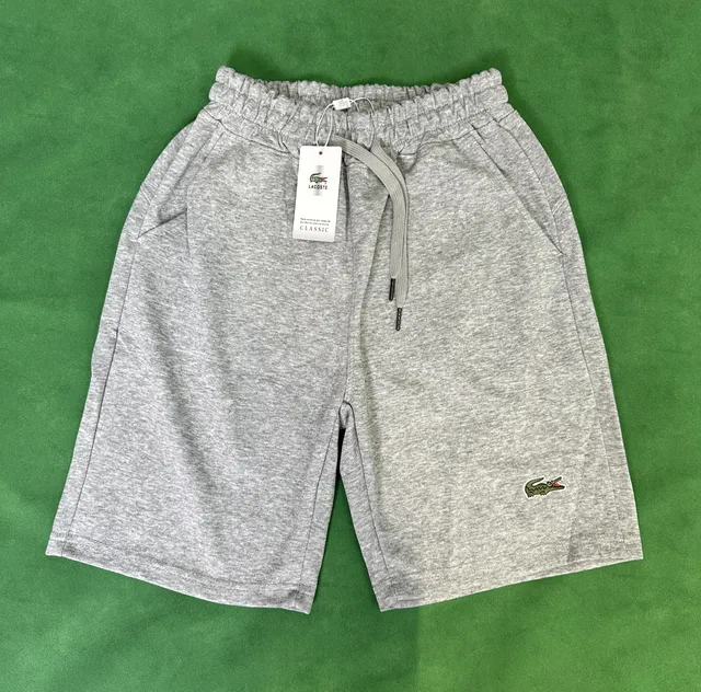 Lacoste Classic Sweat Shorts Heather Grey