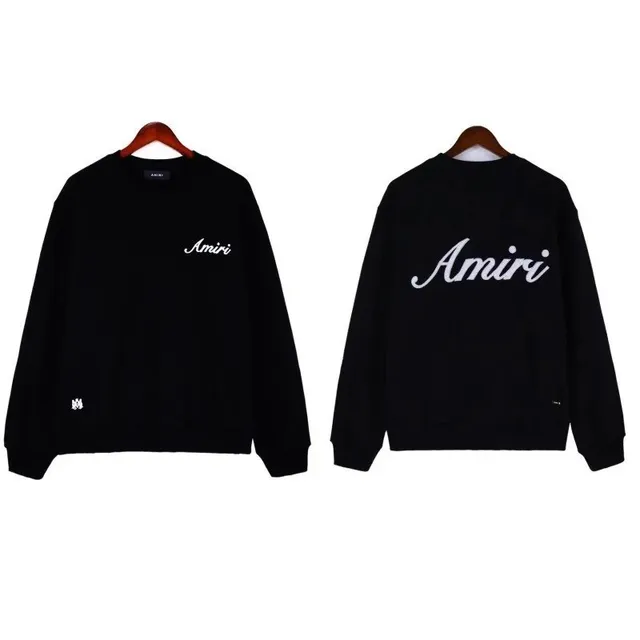 Amiri Crewneck Sweatshirt Embroidered Logo