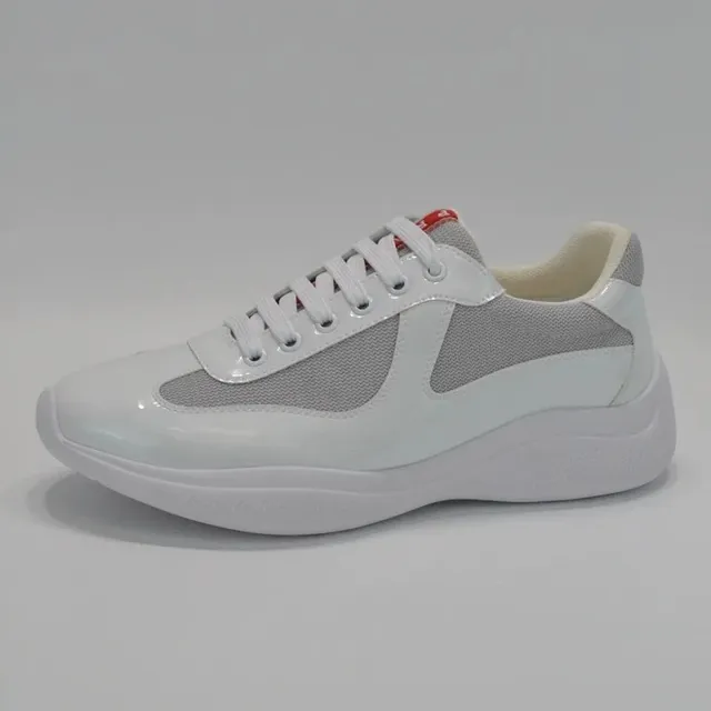 Prada Linea Rossa Trainer White Grey