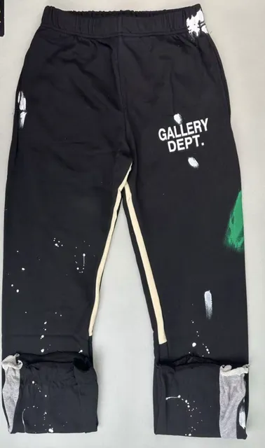 Paint Splatter Joggers Gallery Dept. Logo