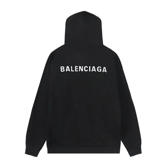 Balenciaga Logo Hoodie Oversized