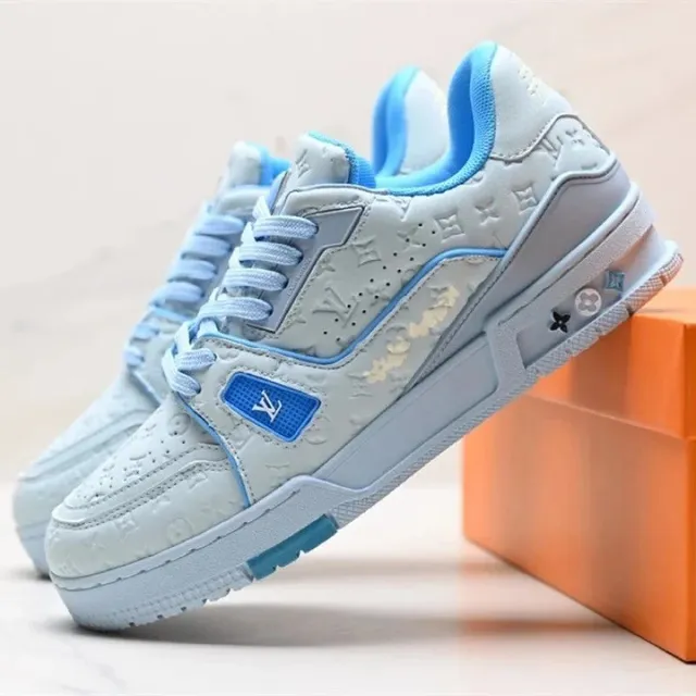 Louis Vuitton LV Trainer Monogram Embossed