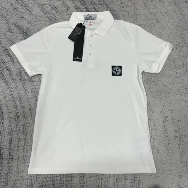 Stone Island Polo Shirt Compass Logo