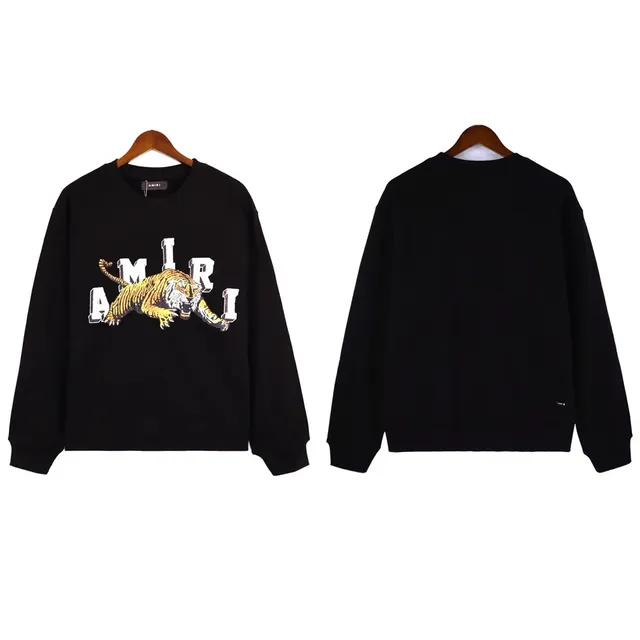 Amiri Crewneck Sweatshirt Tiger Logo