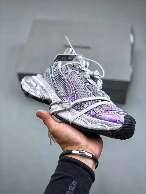 Balenciaga Triple S Metallic Purple