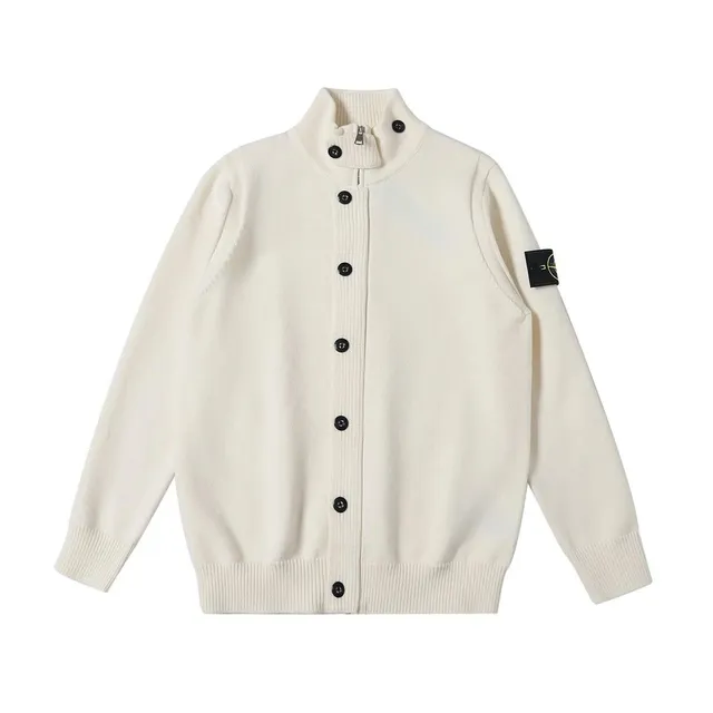 Stone Island Knit Cardigan Zip-Neck