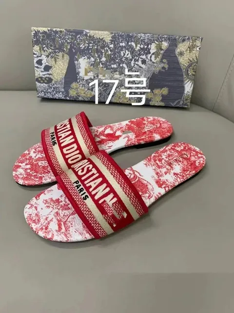 Dior B22 Slide Toile de Jouy