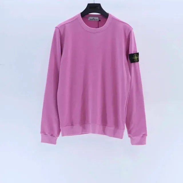 Stone Island Crewneck Sweatshirt Logo Patch