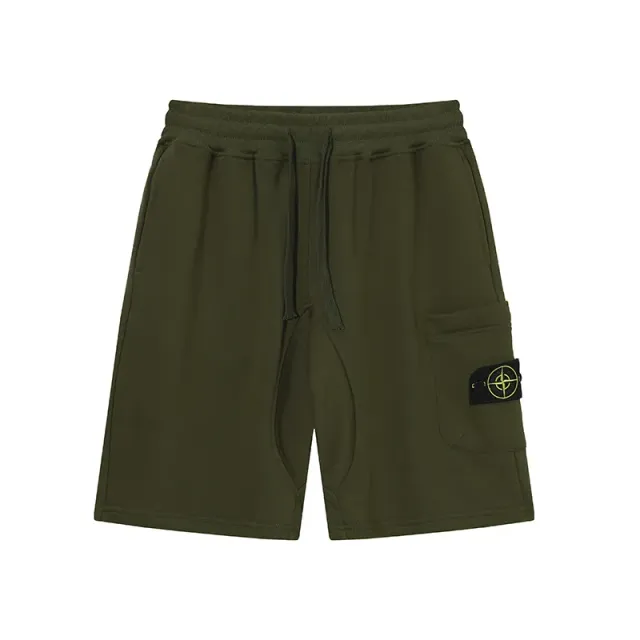 Stone Island Cargo Shorts Olive with Compass Patch